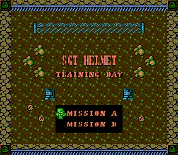 Sgt. Helmet Training Day (World) (Aftermarket) (Homebrew) screen shot title